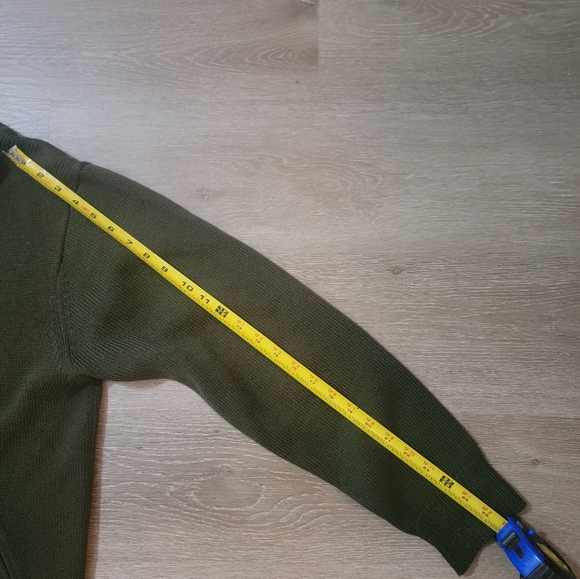 Stussy Rare Army Green Vintage Sweater. - Picture 5 of 9